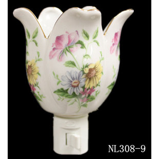 Veilleuse fleur sur tulipe