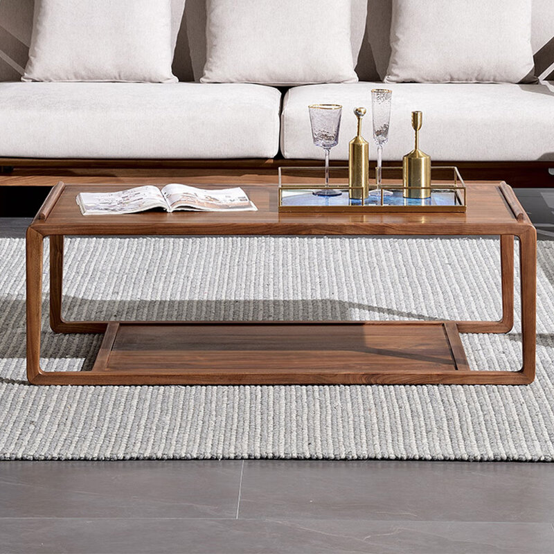 Table basse moderne de style rétro