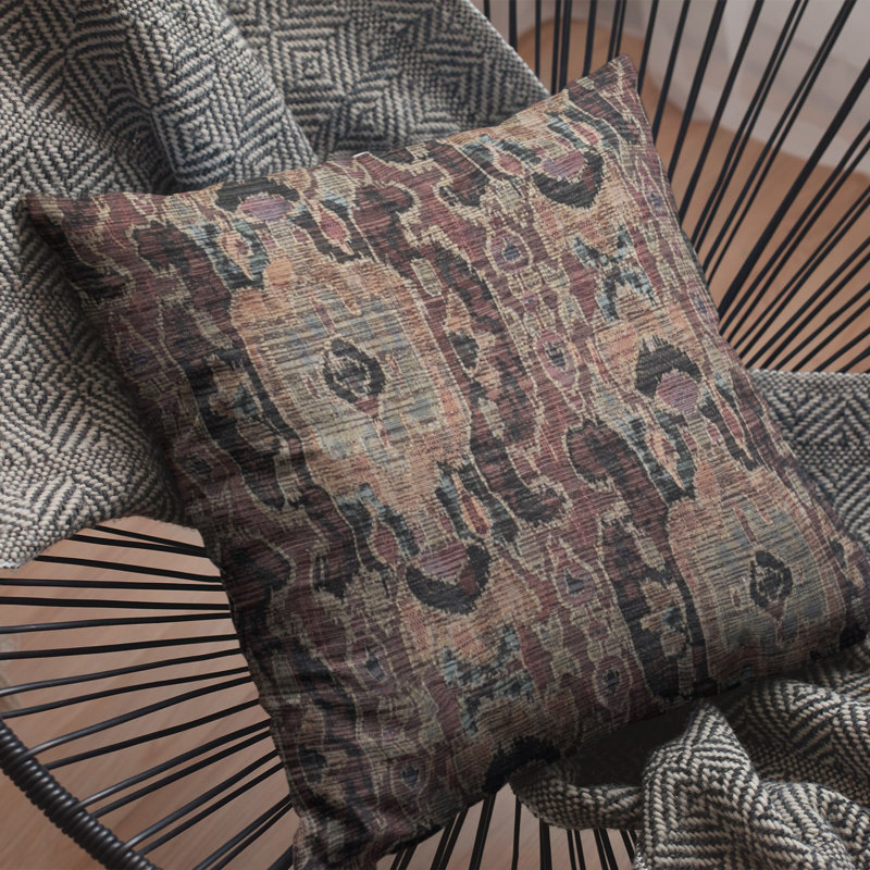 Coussin de luxe fabriqué à la main Sonoma Canyon, 20 po x 20 po, Coussin décoratif