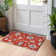 Premium Machine Washable Prisco Red Rug