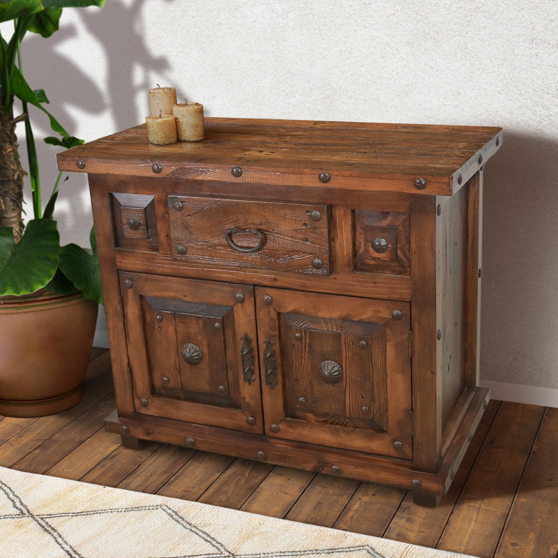Gertraude 40'' Solid Wood Sideboard