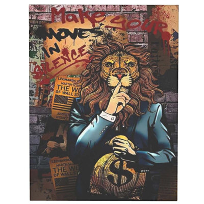 1 Piece Wrapped Canvas Wall Art