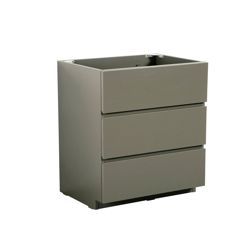 Commode d'appoint Hydiyah, Gris