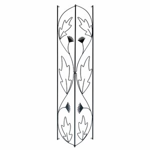 Ebern Designs Dupond 33'' H x 12'' W Iron Gothic Trellis | Wayfair