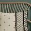 Housse de couette en mélange de coton et lin avec garniture texturée pour le linge de lit d'aspect global