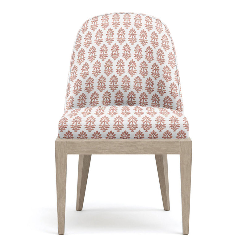 Maidstone Upholstered Dining Chair, Sandbank, Perigold Francine Dusty Rose