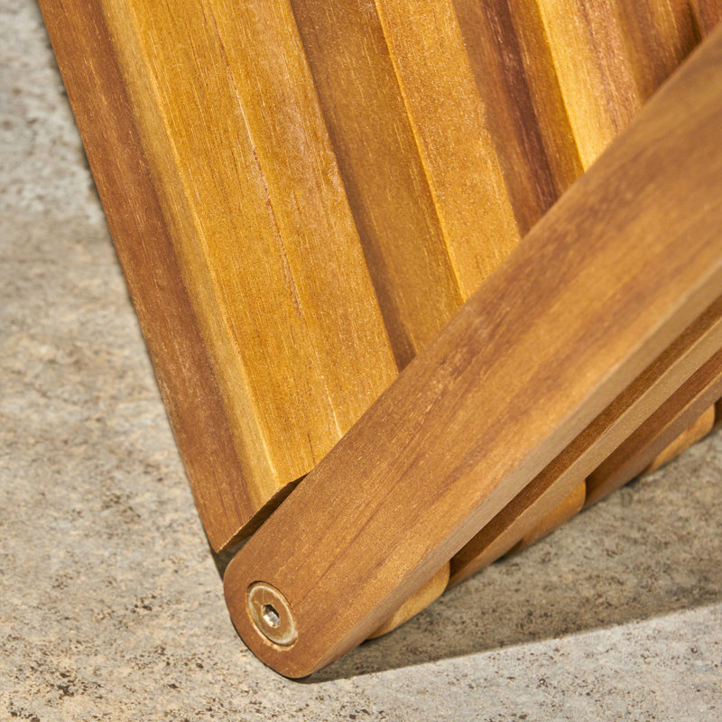 Banc de pique-nique en bois Byington, Teck