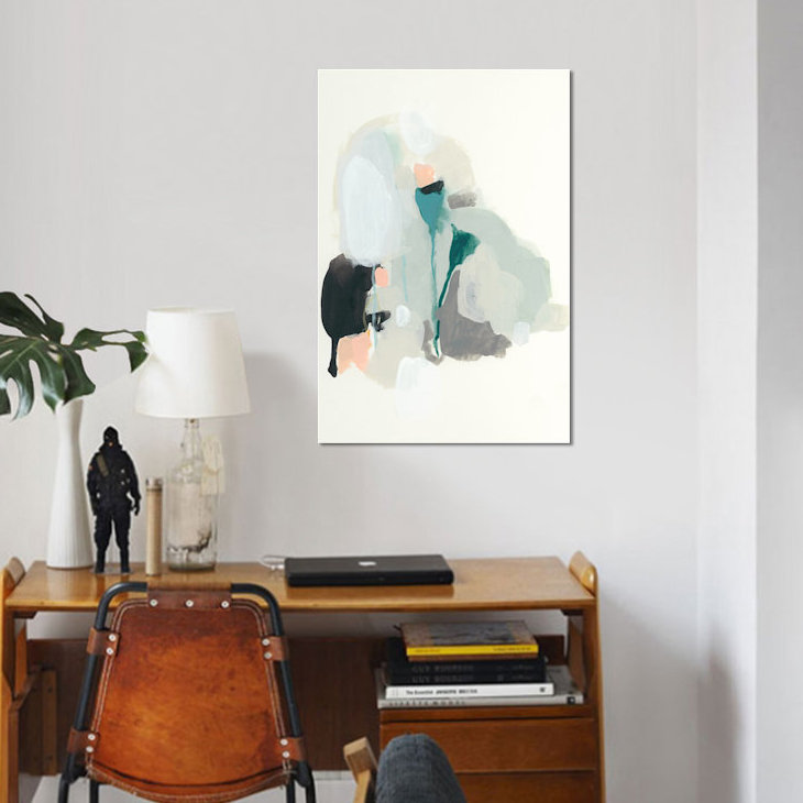 «Extrapolate II», impression sur toile, H 12 po x l 8 po x P 0,75 po, Pas de tapis, Toile tendue