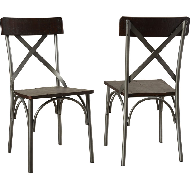 Midcentury Industrial Side Chair