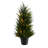 18in. Cedar Artificial Tree with LED Lights UV Resistant (Indoor/Outdoor)
