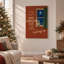 Eve Quote With Candle On Windowsill Christmas Canvas Wall Art-183308585