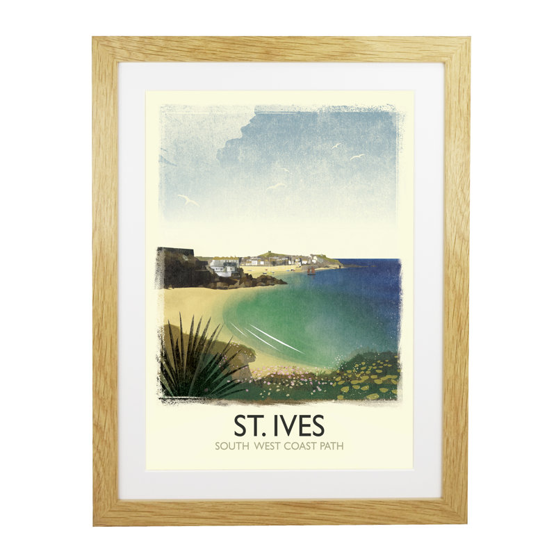 Rick Smith - Print, Oak, 54cm H x 44cm W x 2.2cm D