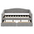 Upholstered Daybed With Two Drawers-739809183