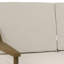 Causeuse d'extérieur en bois de teck avec coussin et accoudoirs Marlo-114980245-114980248