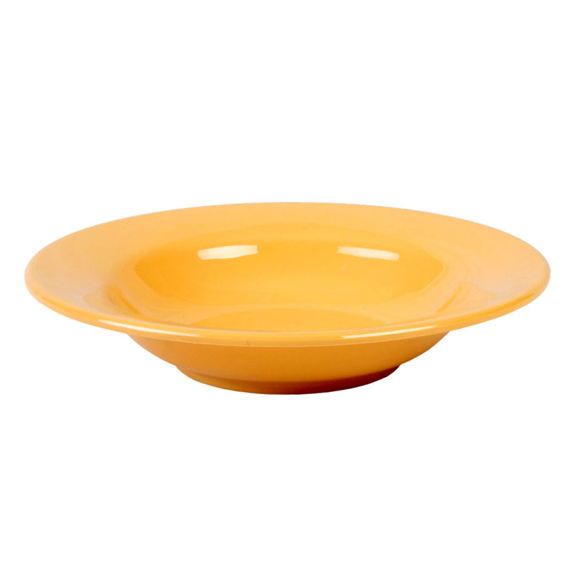 Bol à salade à grand rebord en mélamine 8 oz. Hertford, Jaune