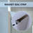 36-38 in.W x 72 in.H Pivot Frameless Glass Shower Door with SGCC Certified Glass-86164009
