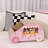 Cardboard Cat Scratcher, Donut Car Design, Cat House Cardboard with Scratching Pad for Indoor Cats