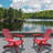 Foldable Outdoor Adirondack Chair With Table-3248929