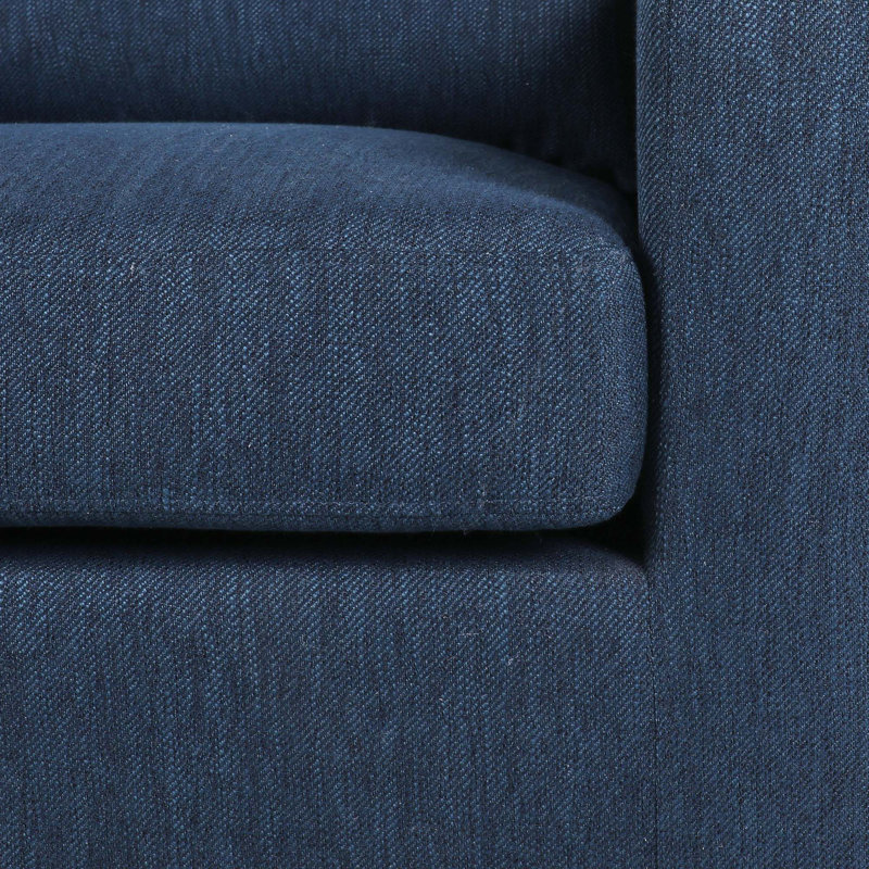 CHAISE DE CLUB MODERNE, Marine