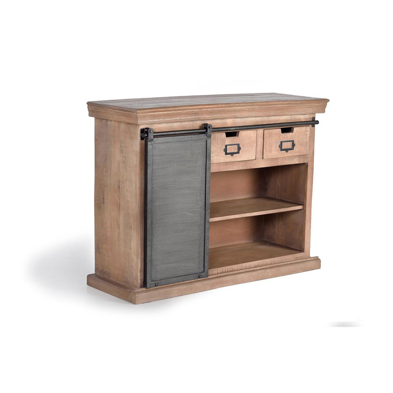 Rioux 115cm Solid Wood Sideboard