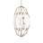 Uttermost Valencia 6 Light Glass Panel Pendant