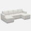Canapé modulaire rembourré avec rangement Rafael-98919681