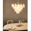 ACARIGUA Glass Brass Chandelier
