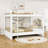 Queen Over Queen Bunk Bed With Ladder-690997031