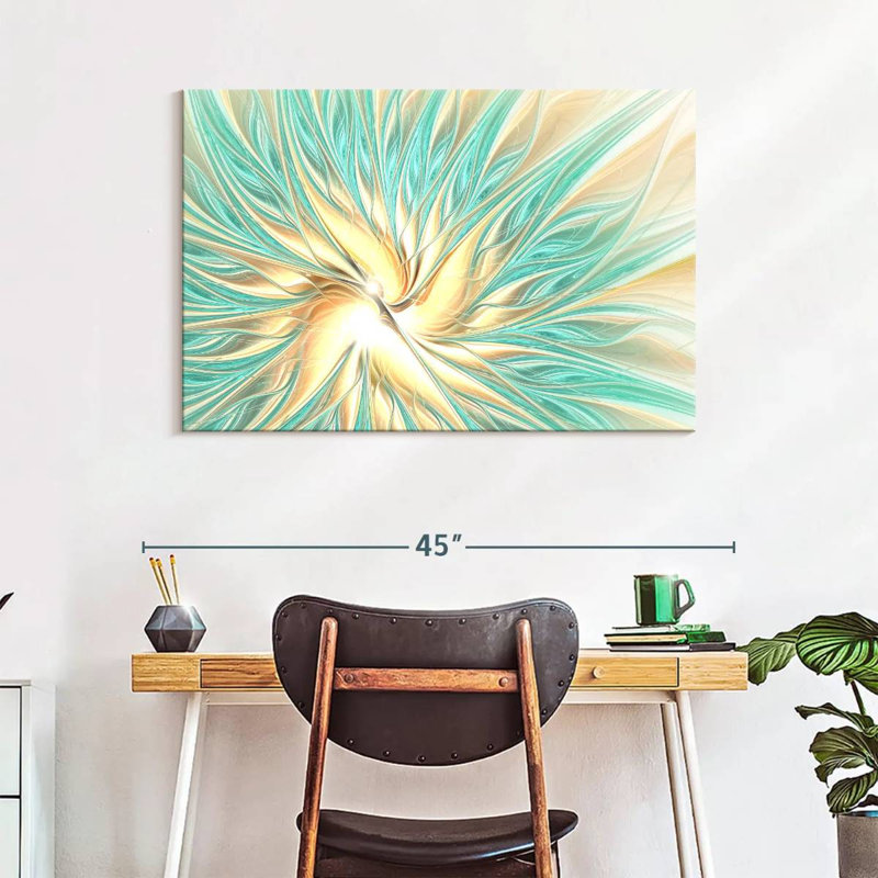 Spectacle de soleil abstrait Avery, H 26 po x l 39 po