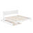 Phoenix Wood Platform Bed with Trundle-891028862-891028860
