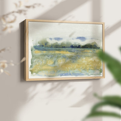 «Flowing Landscape I», reproduction encadrée