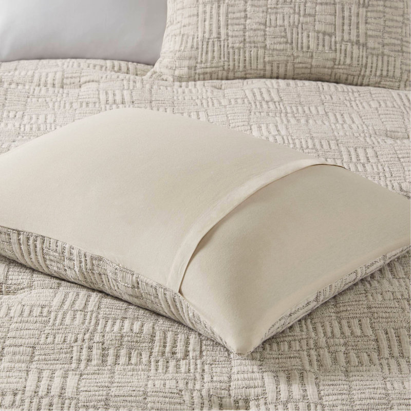 Ensemble d'édredon surdimensionné en coton 3 pièces 3 pièces