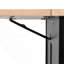 Versatile Kitchen Cart With Rubber Wood And Drop-Leaf Countertop For Efficient Cooking-1615600775