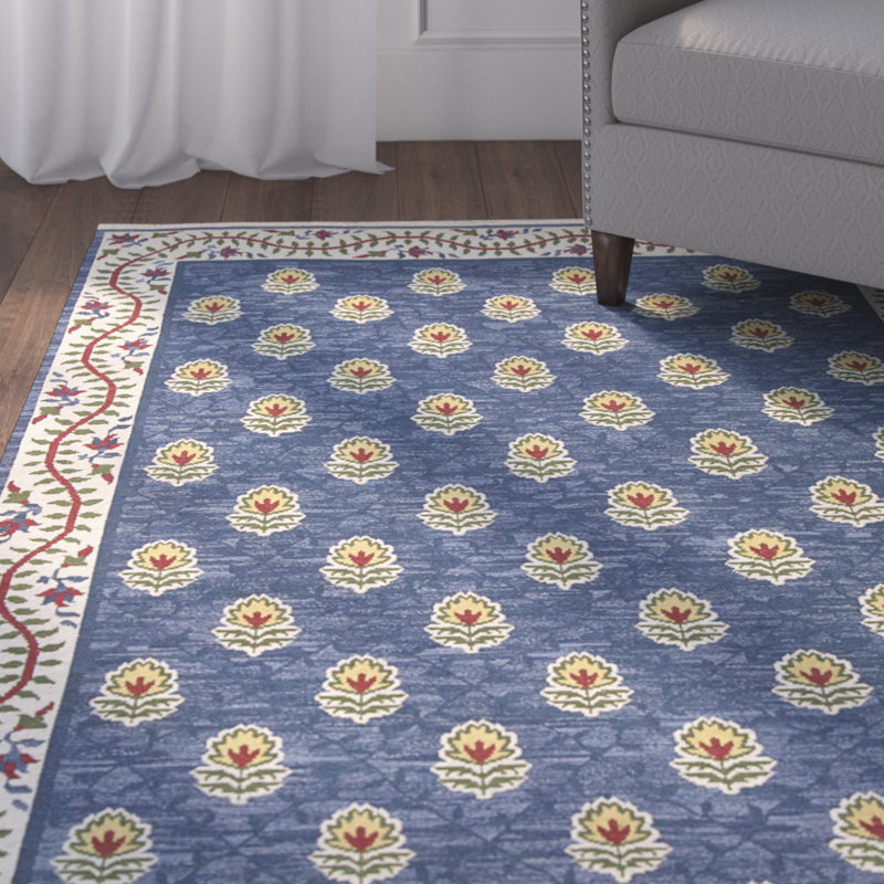Galindez Oriental Indoor Rug, Rectangle 5'6" x 7'5"