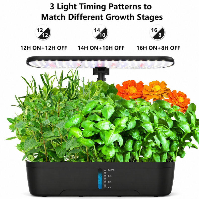ScienGarden Grow Light, Black