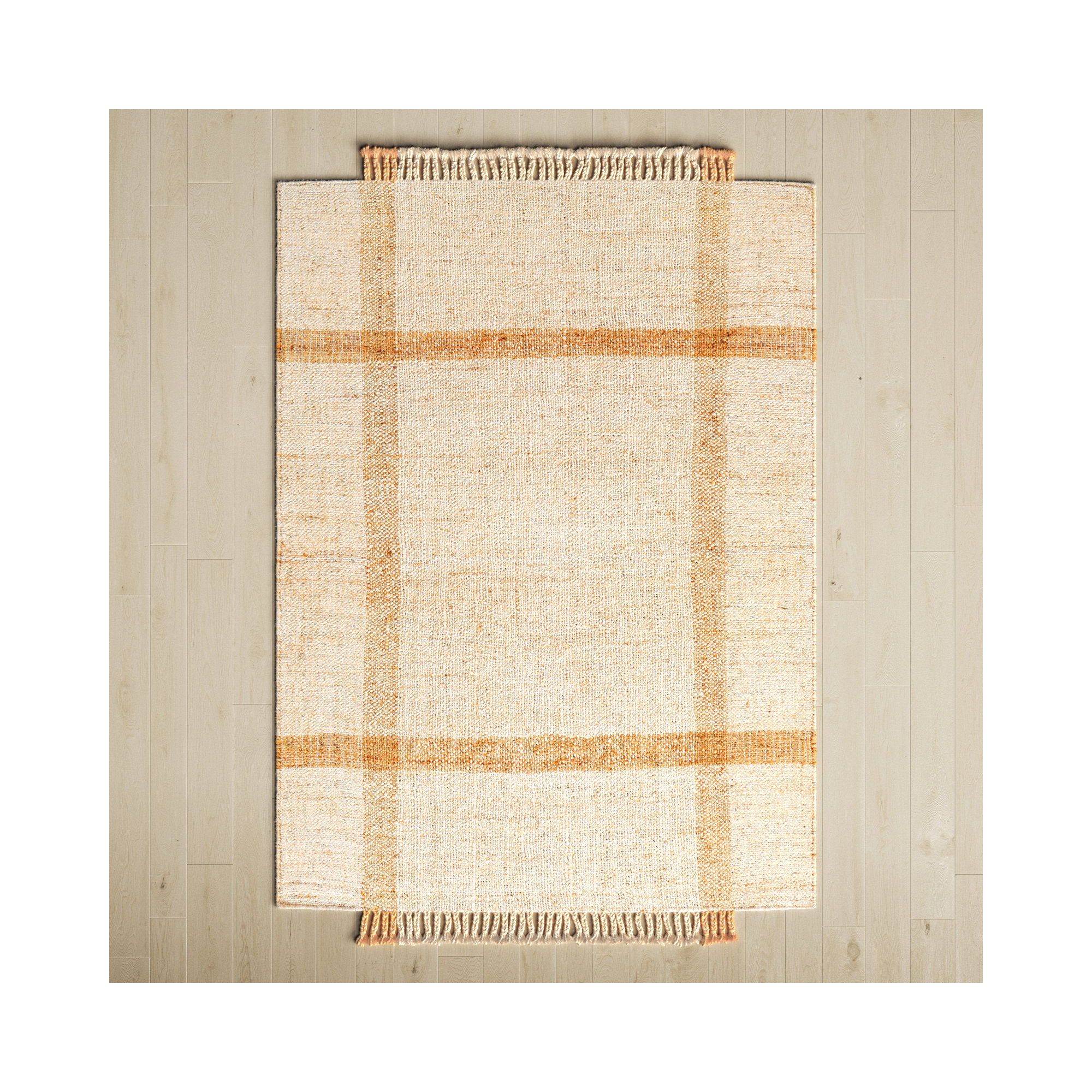 Handmade Jute / Sisal Rug, Rectangle 5' x 7'6"