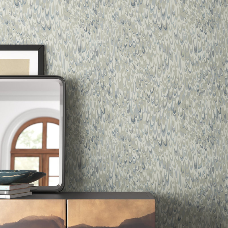 Marble Double Roll, Blue