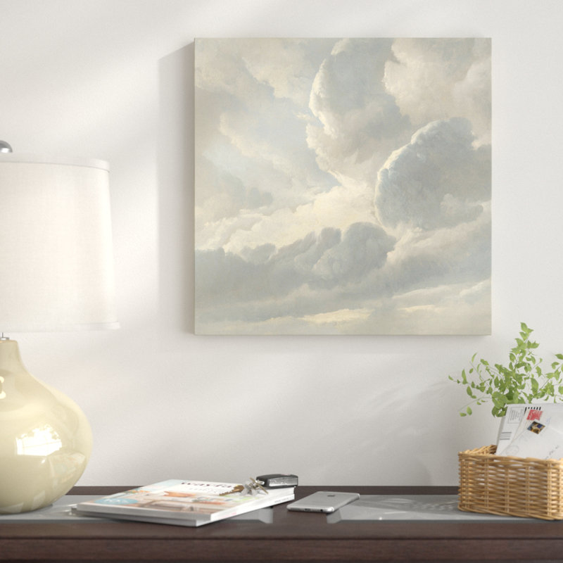 «Sophia Man Cloud Study III», reproduction d'impression sur toile, H 18 po x l 18 po x P 1,5 po, Toile tendue