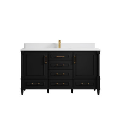 Ensemble de meuble-lavabo simple 60 po Aberdeen