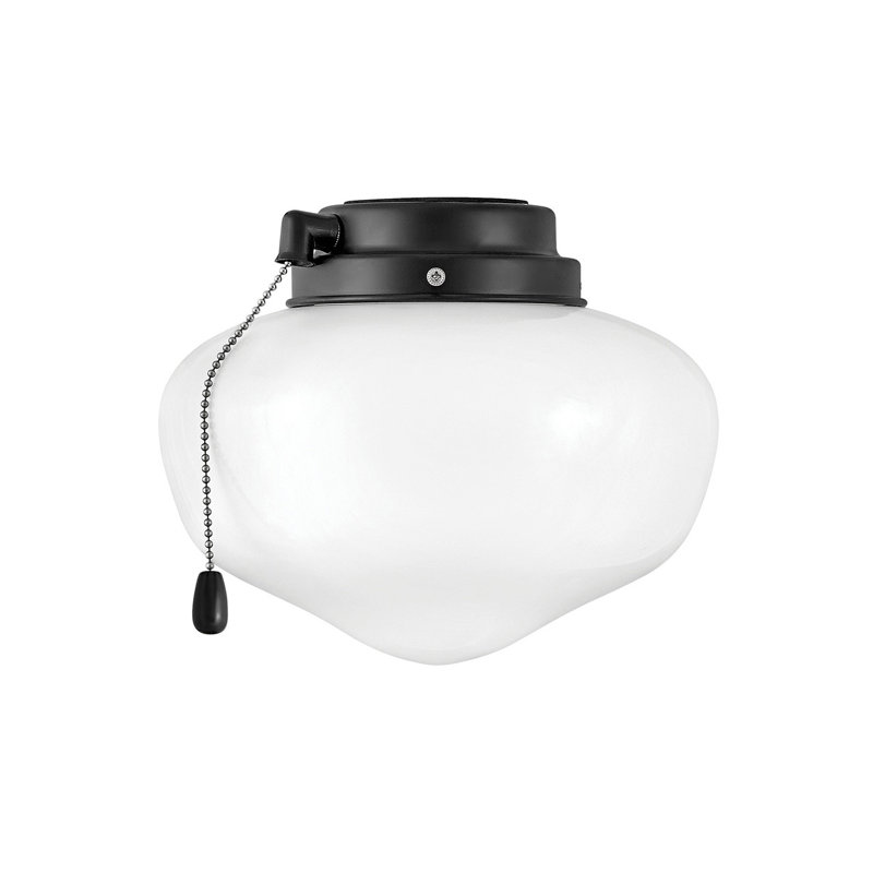 Ceiling Fan Light Kit, Matte Black