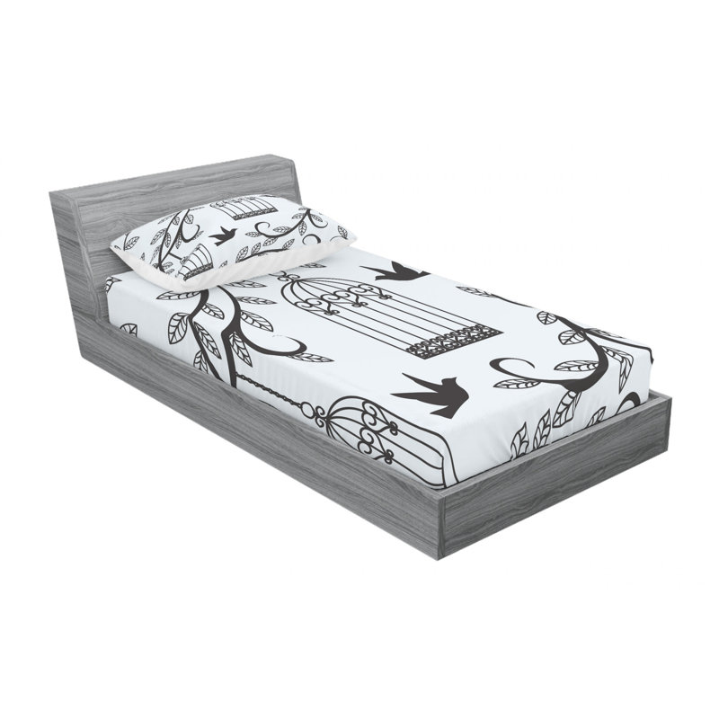 Microfiber Sheet Set, Twin XL Sheet Set + Fitted Sheet + 1 Pillowcase