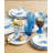 Tarhong  Cottage Blue Floral Platter,Large, 16.9X 10.9-83204267
