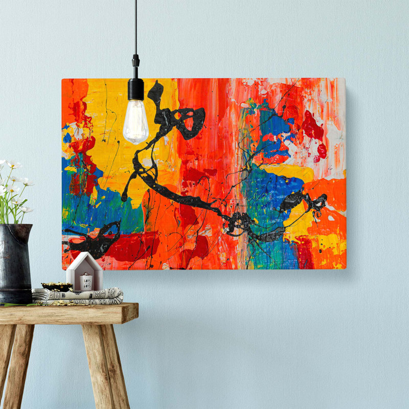 Abstract Vol.161 by S.Johnson - Wrapped Canvas, 61 cm H x 91.4 cm W