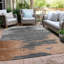 Machine Washable Indoor/Outdoor Xhevrie Paprika Rug-592434404