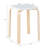 Zorione Counter Stool with Solid Wood Frame