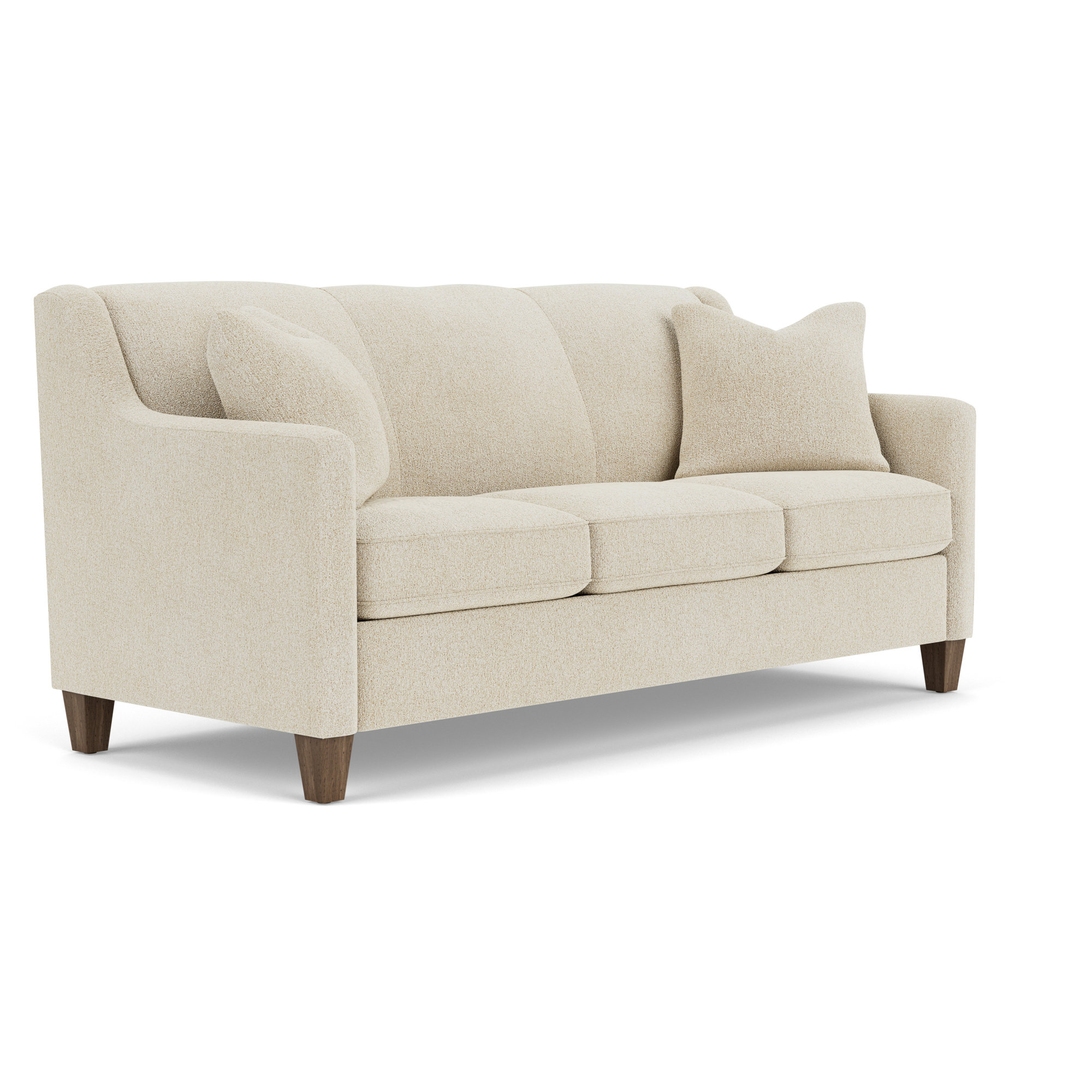 Shorecrest 78'' Upholstered Sofa, Beige 100% Polyester