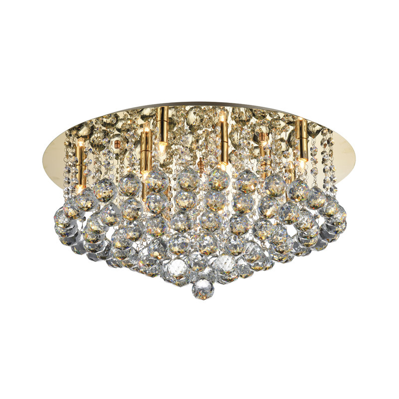 Bolla Flush Mount, Gold