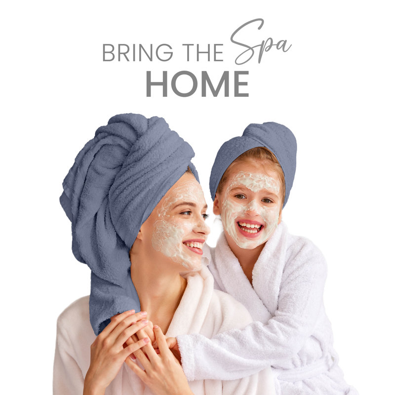 Martex 6 Piece Luxury Cotton Towel Set, 2 Bath Towels, 2 Hand Towels, 2 Washcloths 500 GSM 100% Ring Spun Cotton Highly Absorbent Soft Towels for Bathroom For Everyday Use, Hotel & Spa