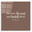 «He Sent His Word» par Imperial Text - Art textuel sans cadre-726266654