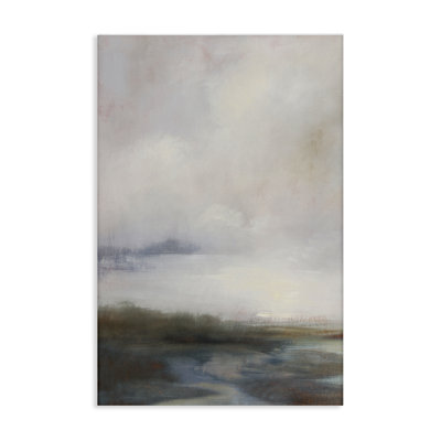 "Foggy Gray Landscape", art mural par Simon Addyman